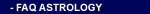 FAQ ASTROLOGY
